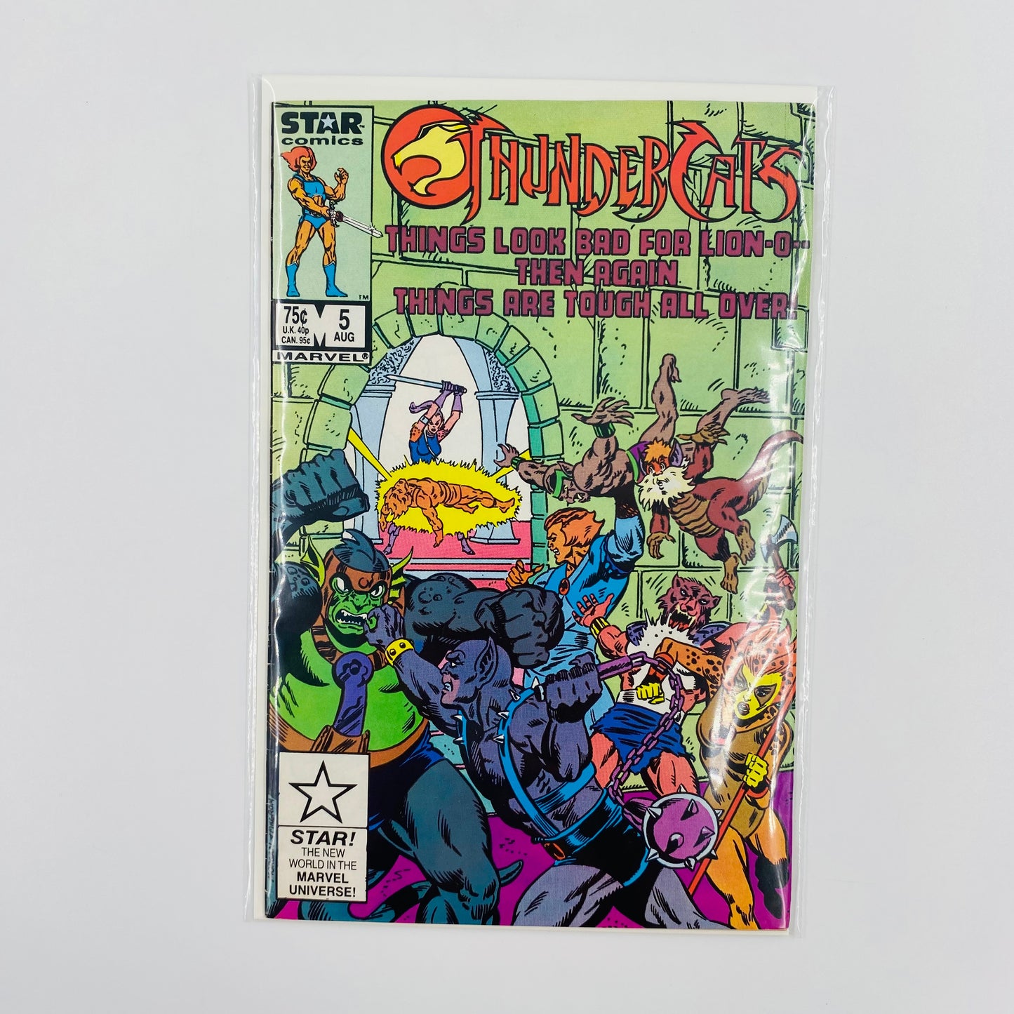 Thundercats #5 (1986) Marvel/Star