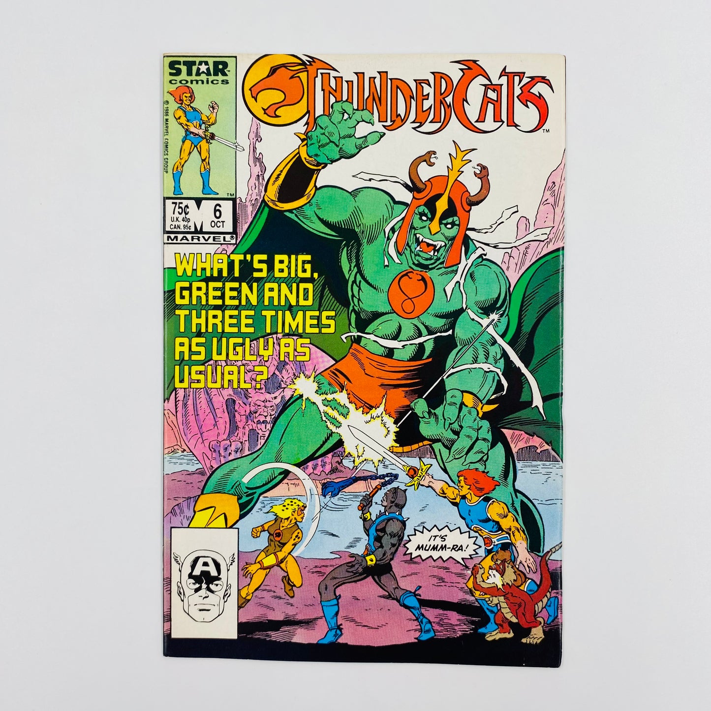 Thundercats #6 (1986) Marvel/Star