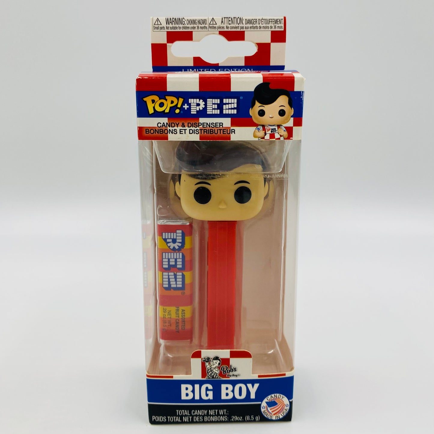 Bob's Big Boy Pop! + PEZ dispenser (2019) boxed