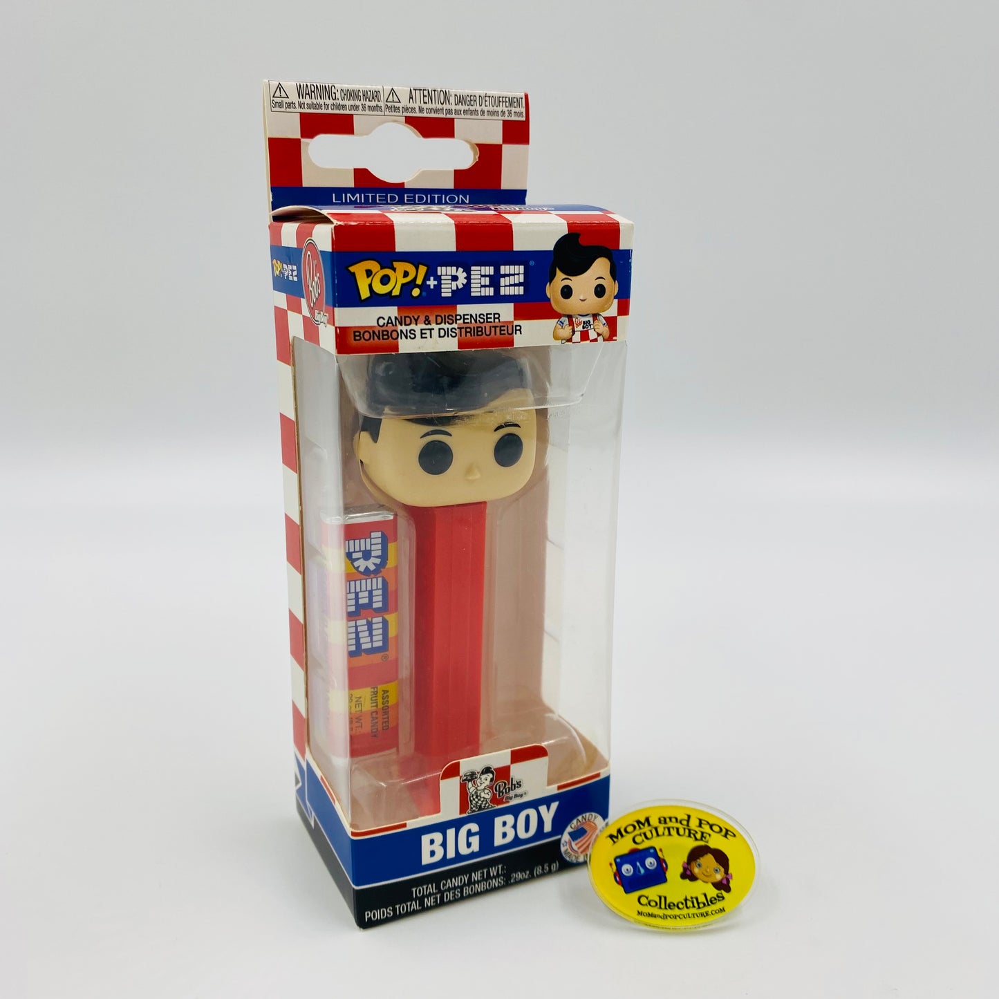 Bob's Big Boy Pop! + PEZ dispenser (2019) boxed