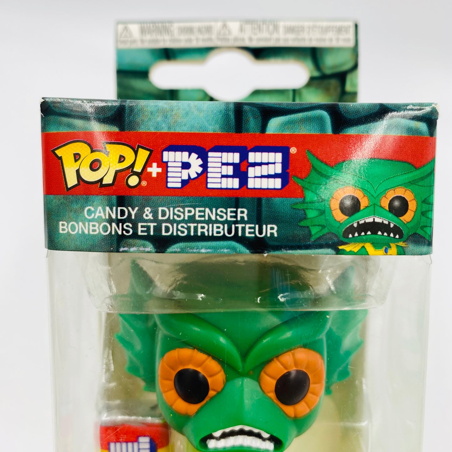 Masters of the Universe Merman Pop! + PEZ dispenser (2018) boxed