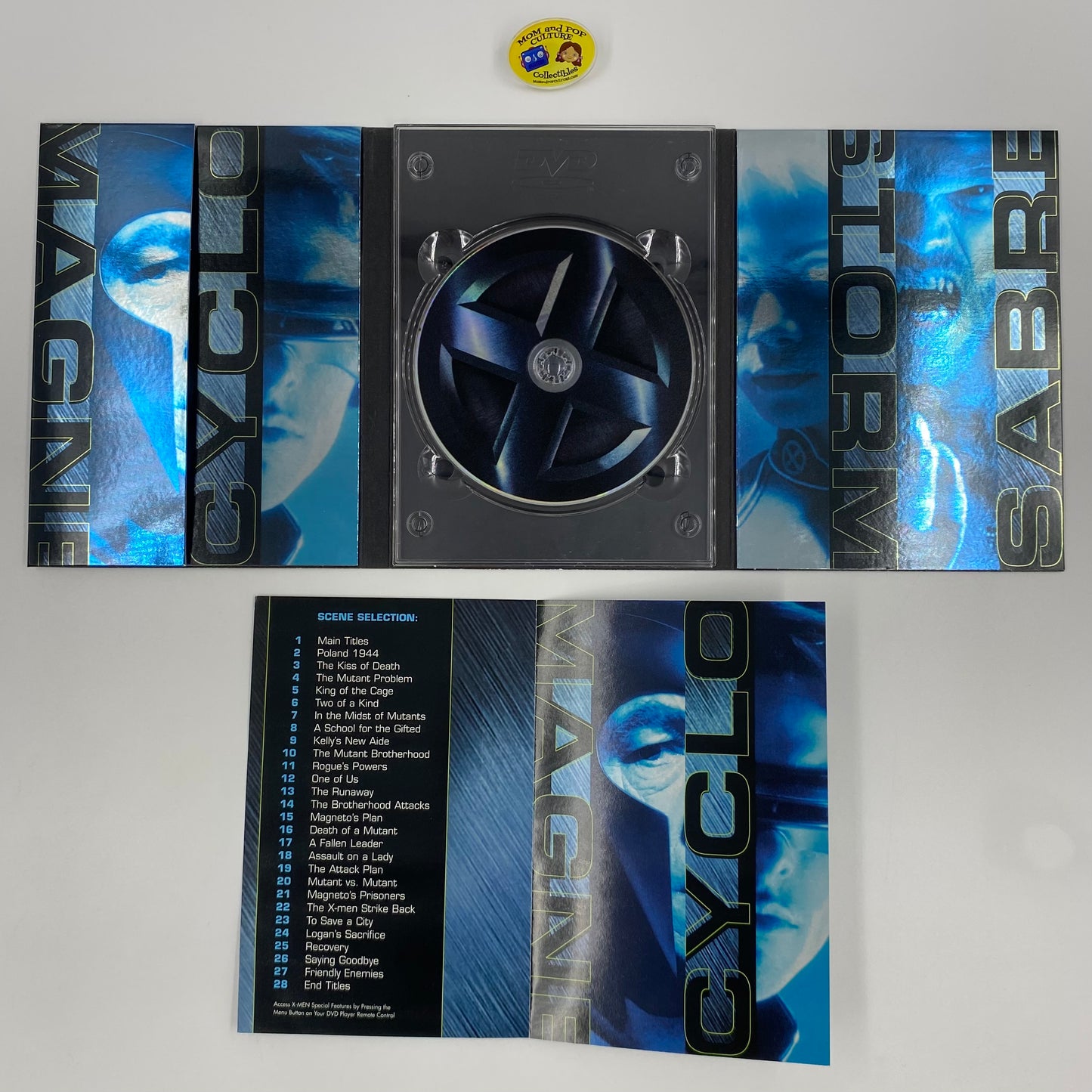 X-Men widescreen DVD (2000) 20th Century Fox Home Entertainment