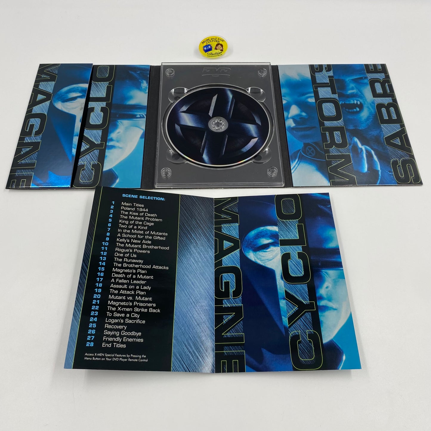 X-Men widescreen DVD (2000) 20th Century Fox Home Entertainment