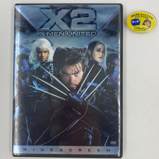 X2 X-Men United widescreen DVD (2003) 20th Century Fox Home Entertainment