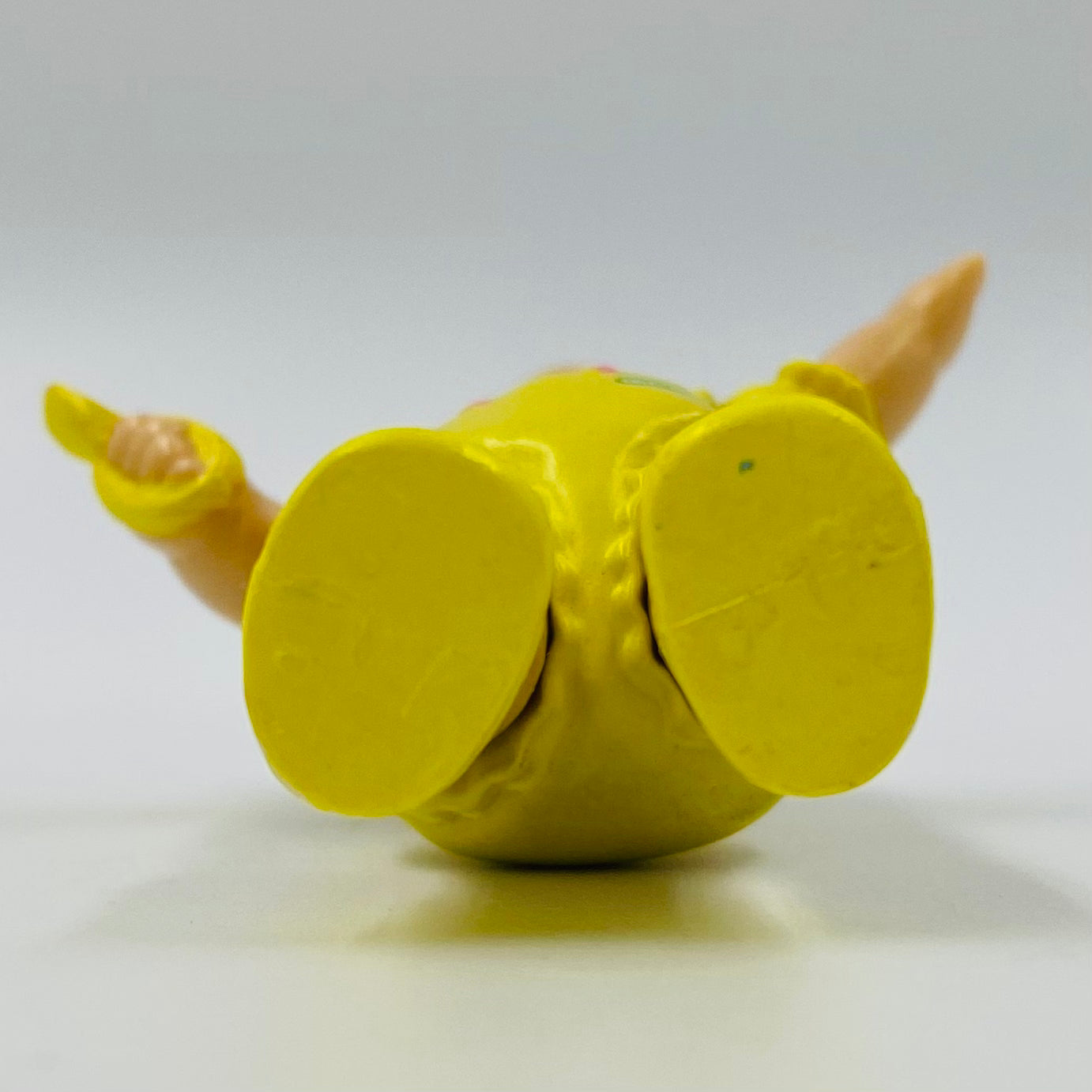 Cabbage Patch Kids yellow onesie/yellow spoon loose 3.5” poseable figure (1984) Panosh Place