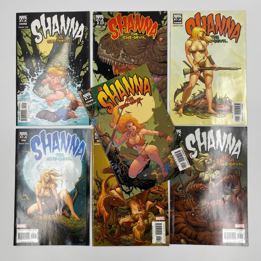 Shanna the She-Devil #1-7 (2005) Marvel Knights (FN-)
