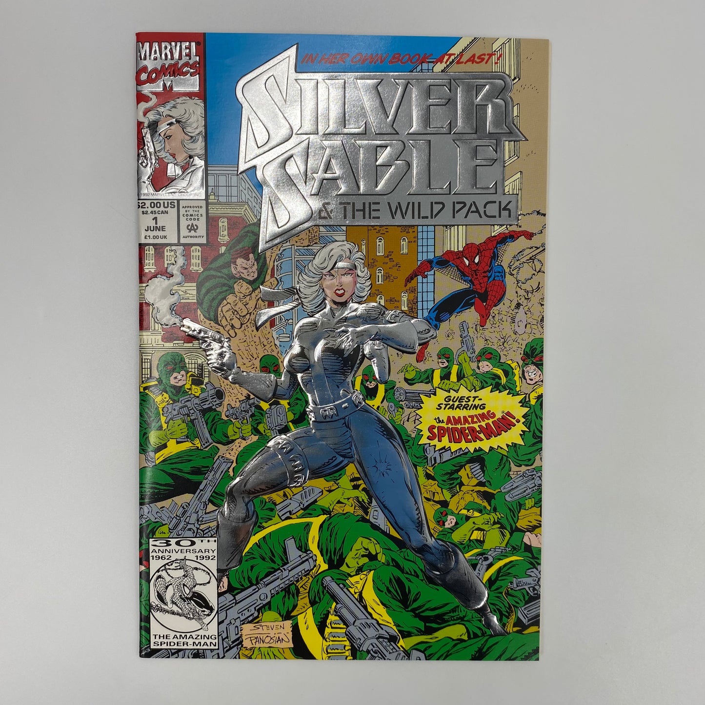 Silver Sable and the Wild Pack #1 direct edition (1992) Marvel (FN-)