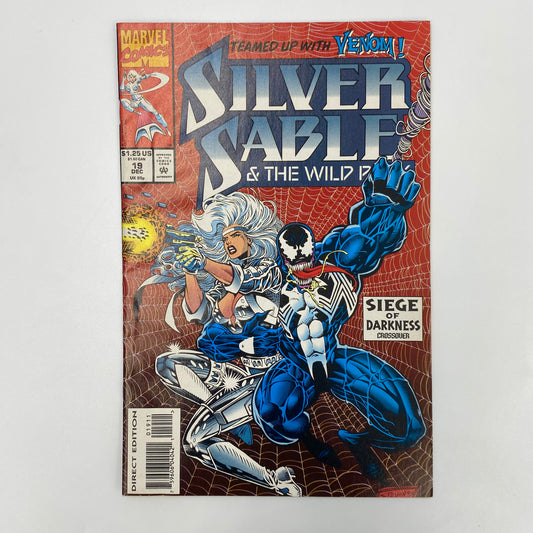 Silver Sable and the Wild Pack #19 (1993) Marvel (VG)