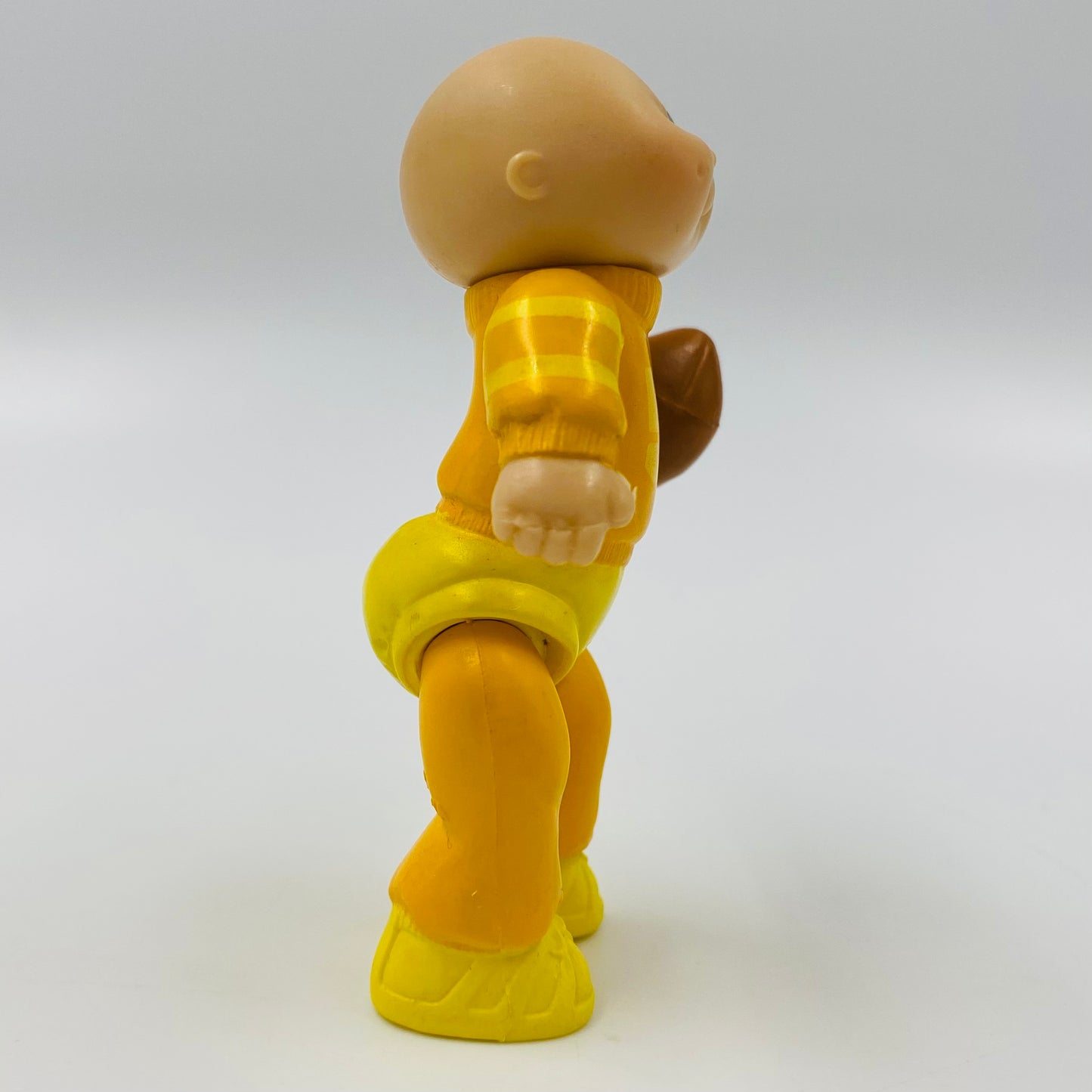Cabbage Patch Kids yellow & orange outfit/football loose 3.5” poseable figure (1984) Panosh Place