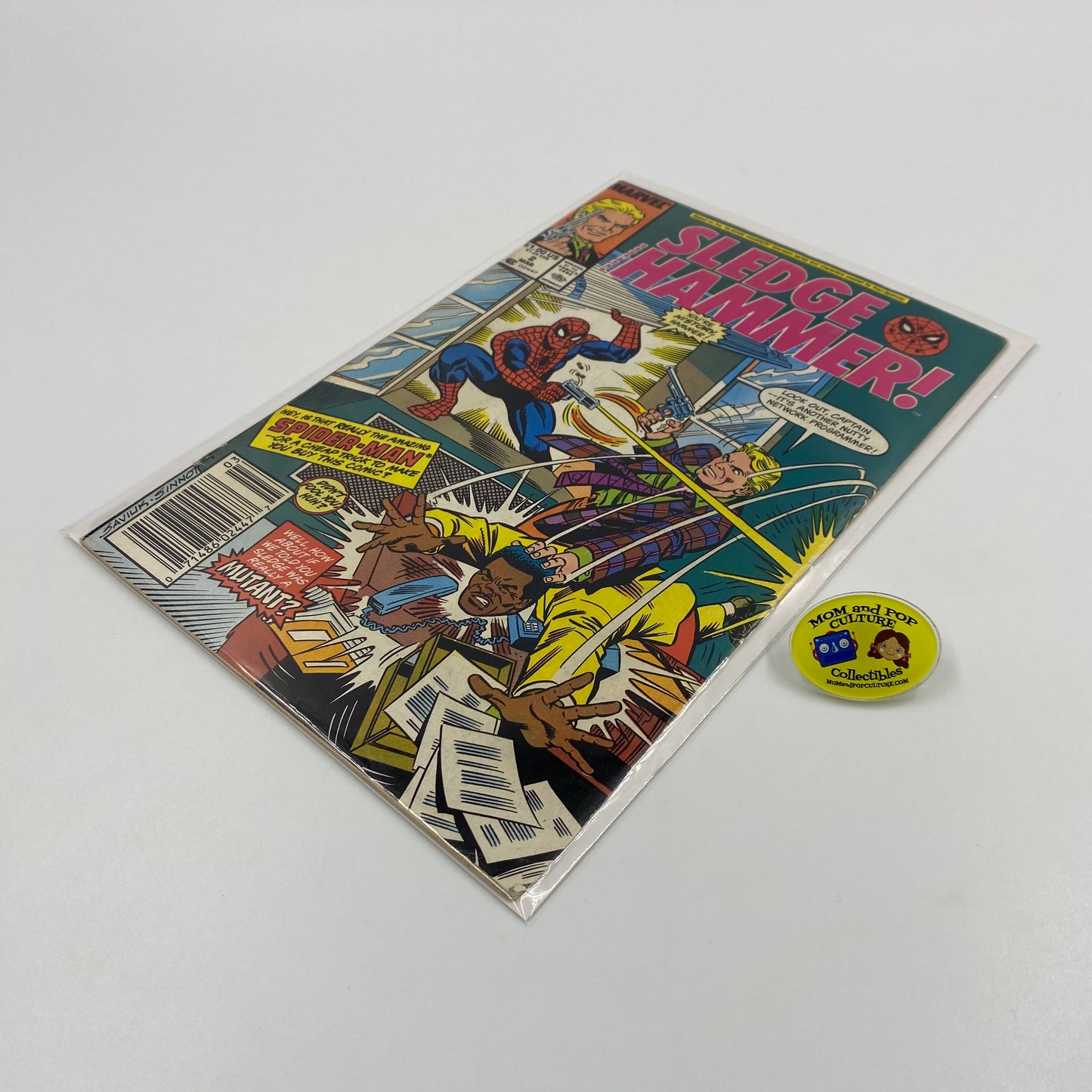 Sledge Hammer #2 (1988) Marvel (GD+)