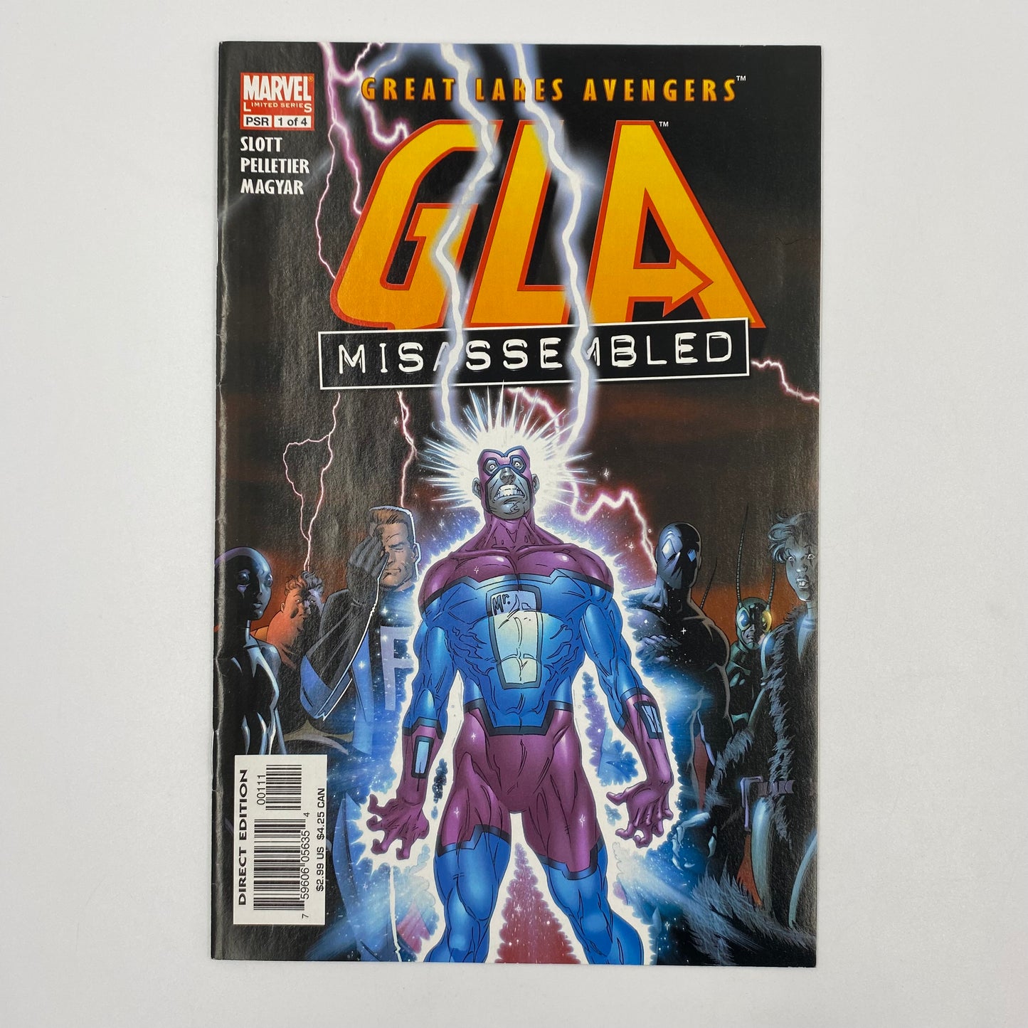 GLA Great Lakes Avengers #1-4 (2005) Marvel