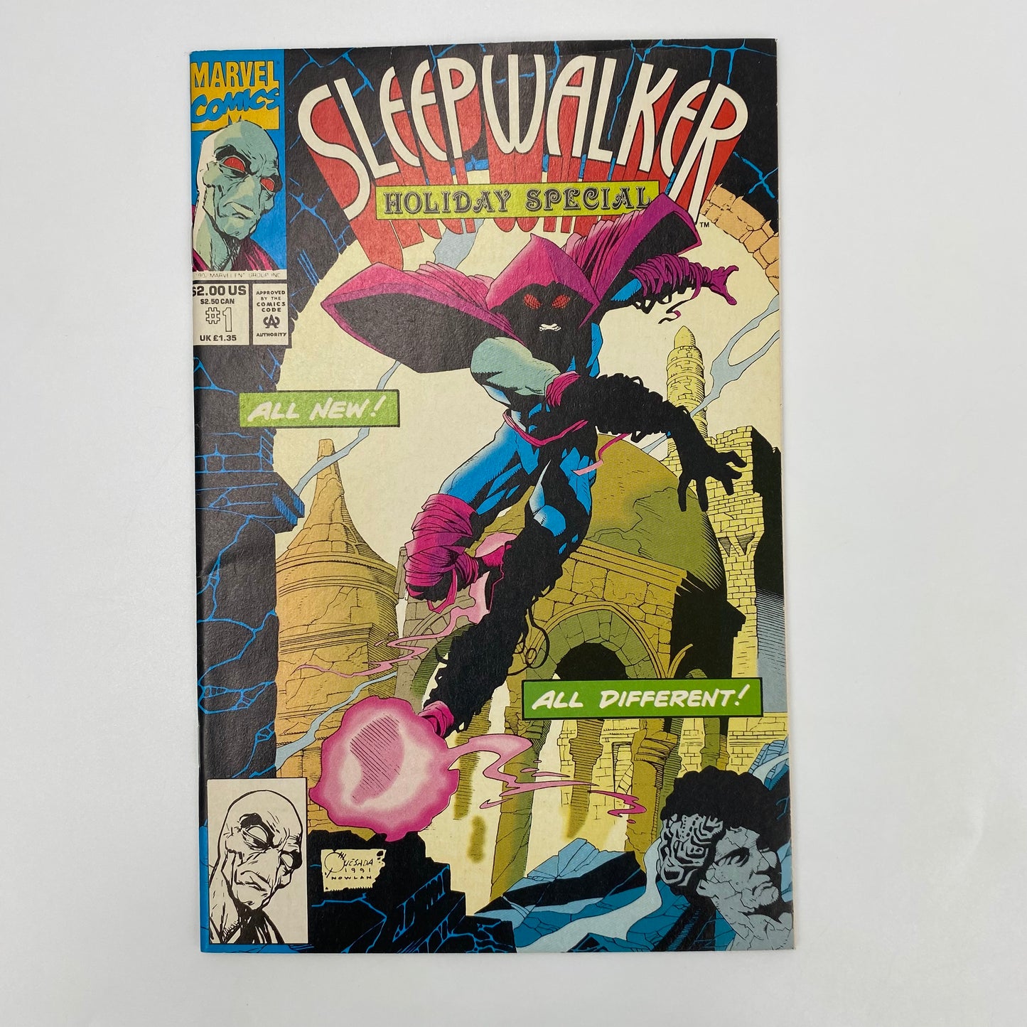 Sleepwalker Holiday Special #1 (1993) Marvel (FN-)