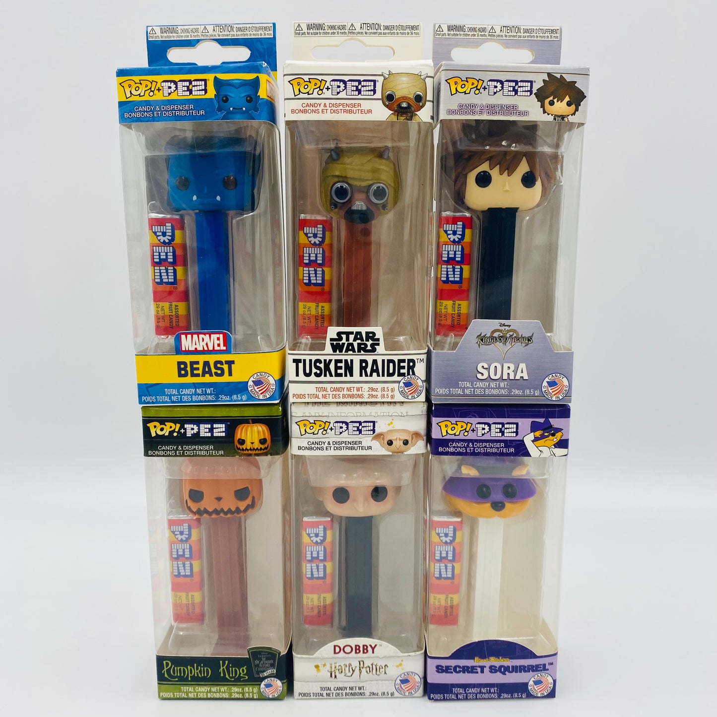 M&PC Pop! + PEZ Dispenser FUN PACK: Starter Pack #1