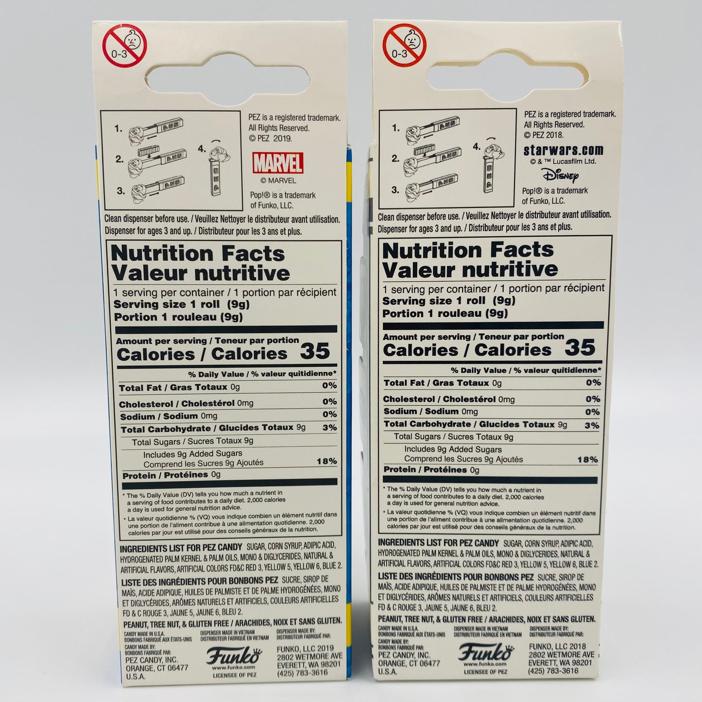 M&PC Pop! + PEZ Dispenser FUN PACK: Starter Pack #1