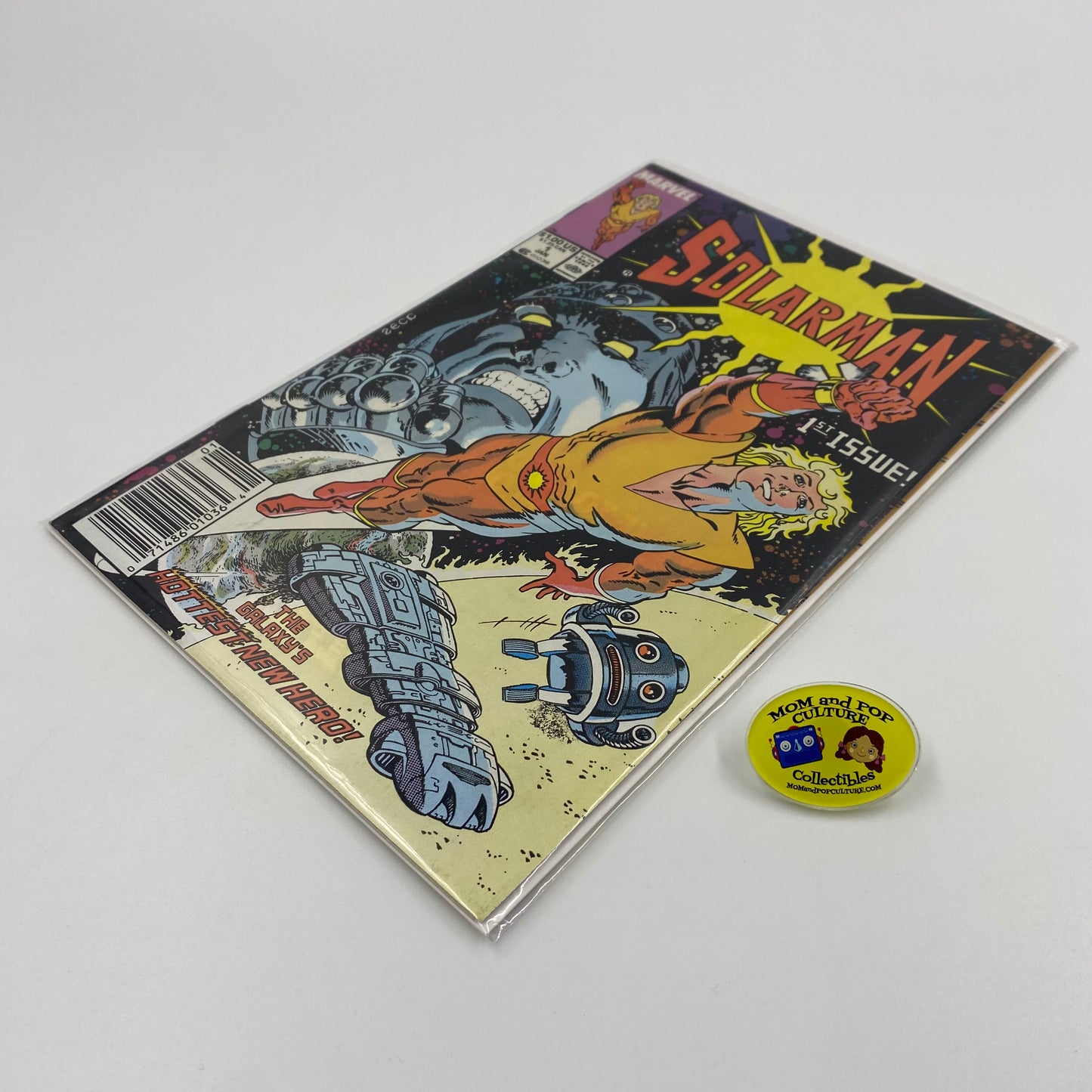 Solarman #1-2 (1989-1990) Marvel (FN-, FN)