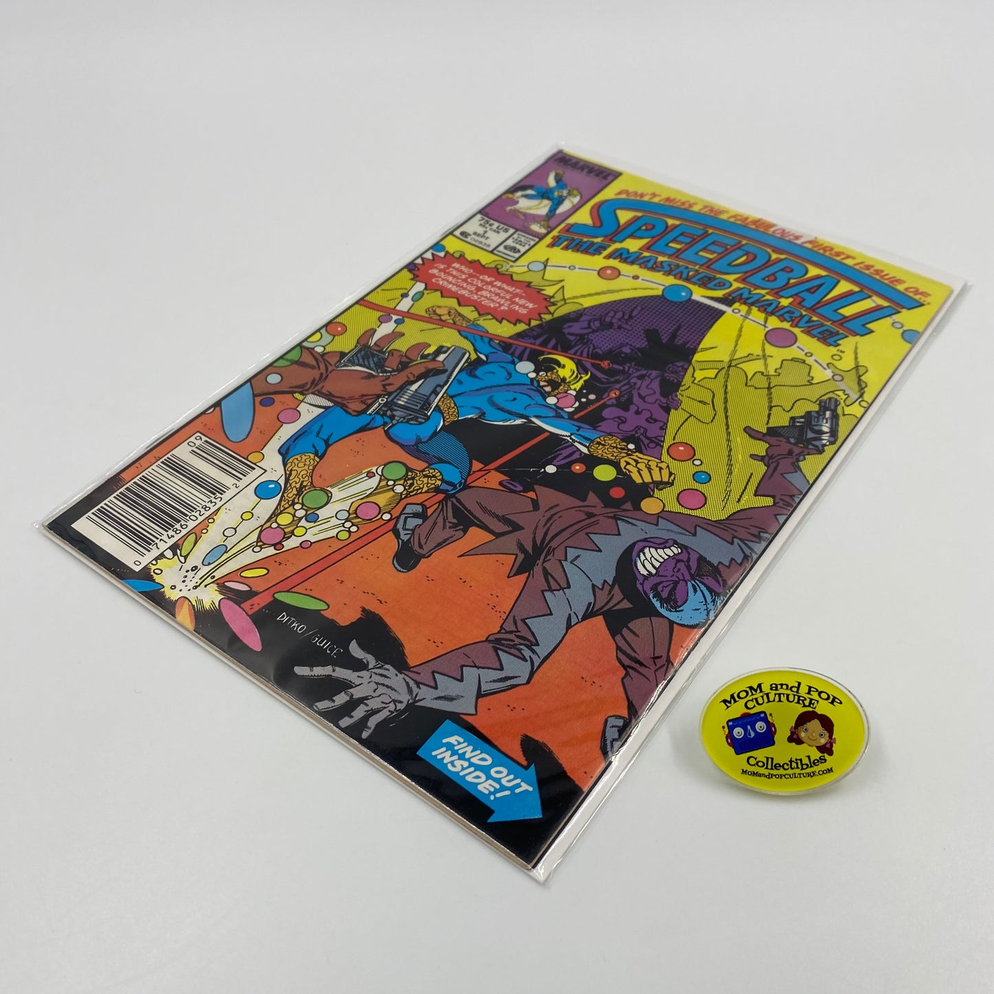 Speedball #1 (1988) Marvel (FN-)