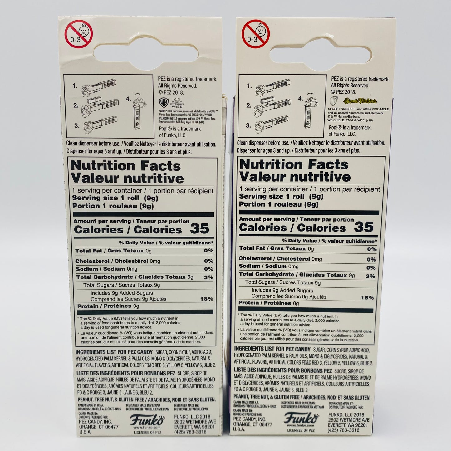 M&PC Pop! + PEZ Dispenser FUN PACK: Starter Pack #1