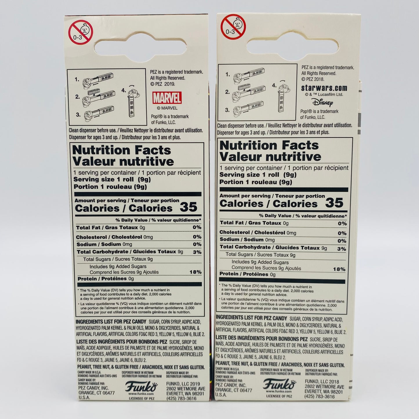 M&PC Pop! + PEZ Dispenser FUN PACK: Starter Pack #2