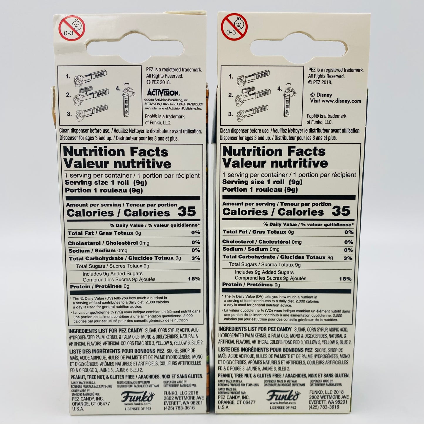 M&PC Pop! + PEZ Dispenser FUN PACK: Starter Pack #2