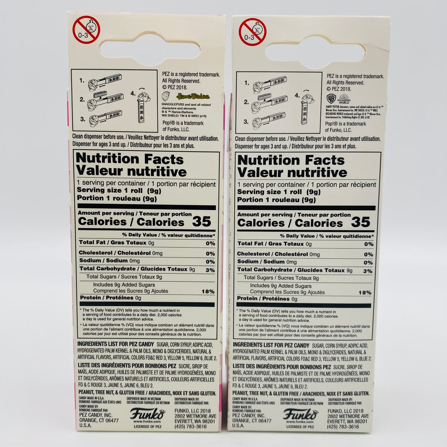 M&PC Pop! + PEZ Dispenser FUN PACK: Starter Pack #2