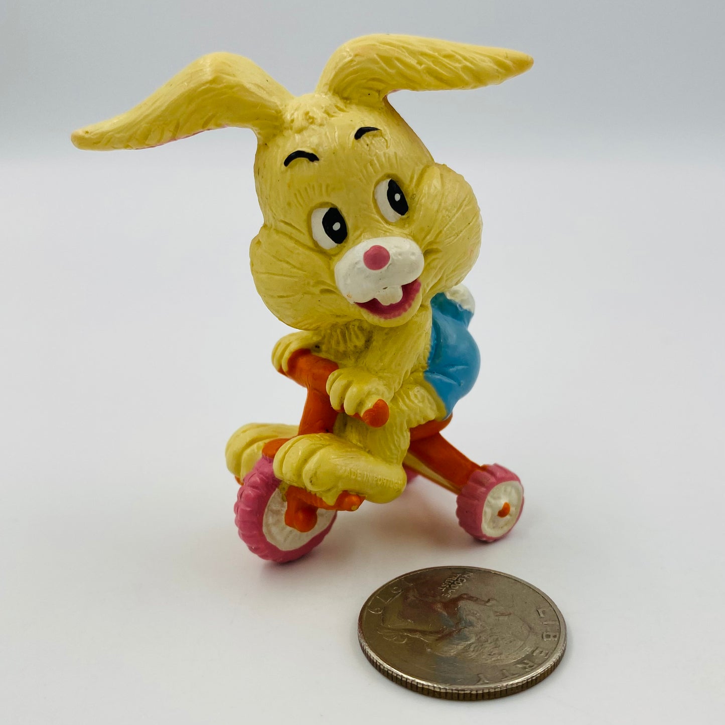 Easter Buddies Bunny on Tricycle (1980's) W. Berrie