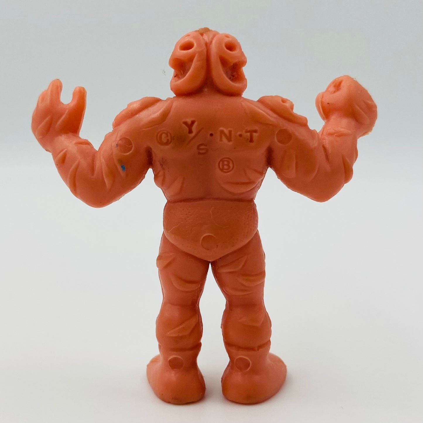 M.U.S.C.L.E. #128 flesh Smile Man loose 2” figurine (1985) Mattel