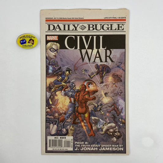 Daily Bugle Civil War Newspaper Special (2006) Marvel