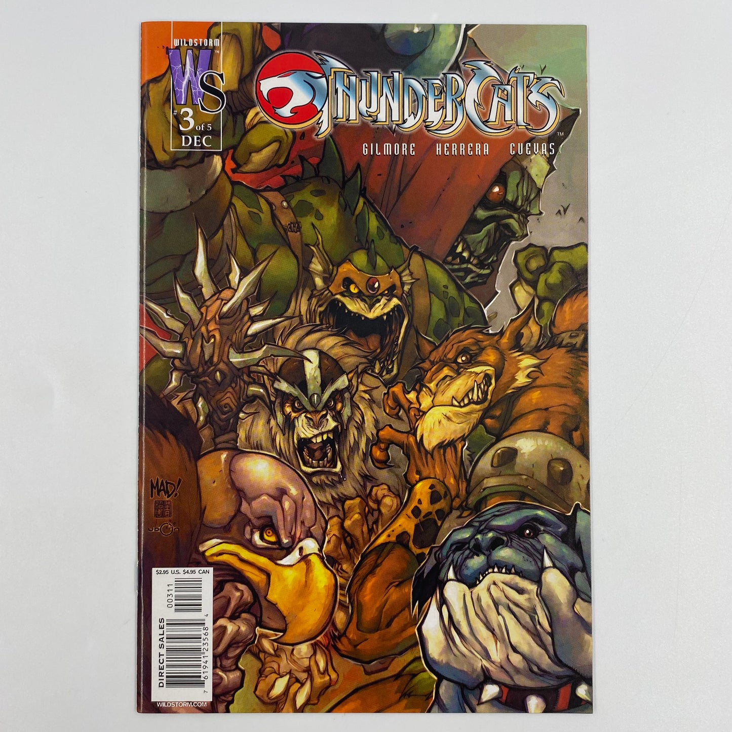 Thundercats #0-5 (2002) DC/Wildstorm