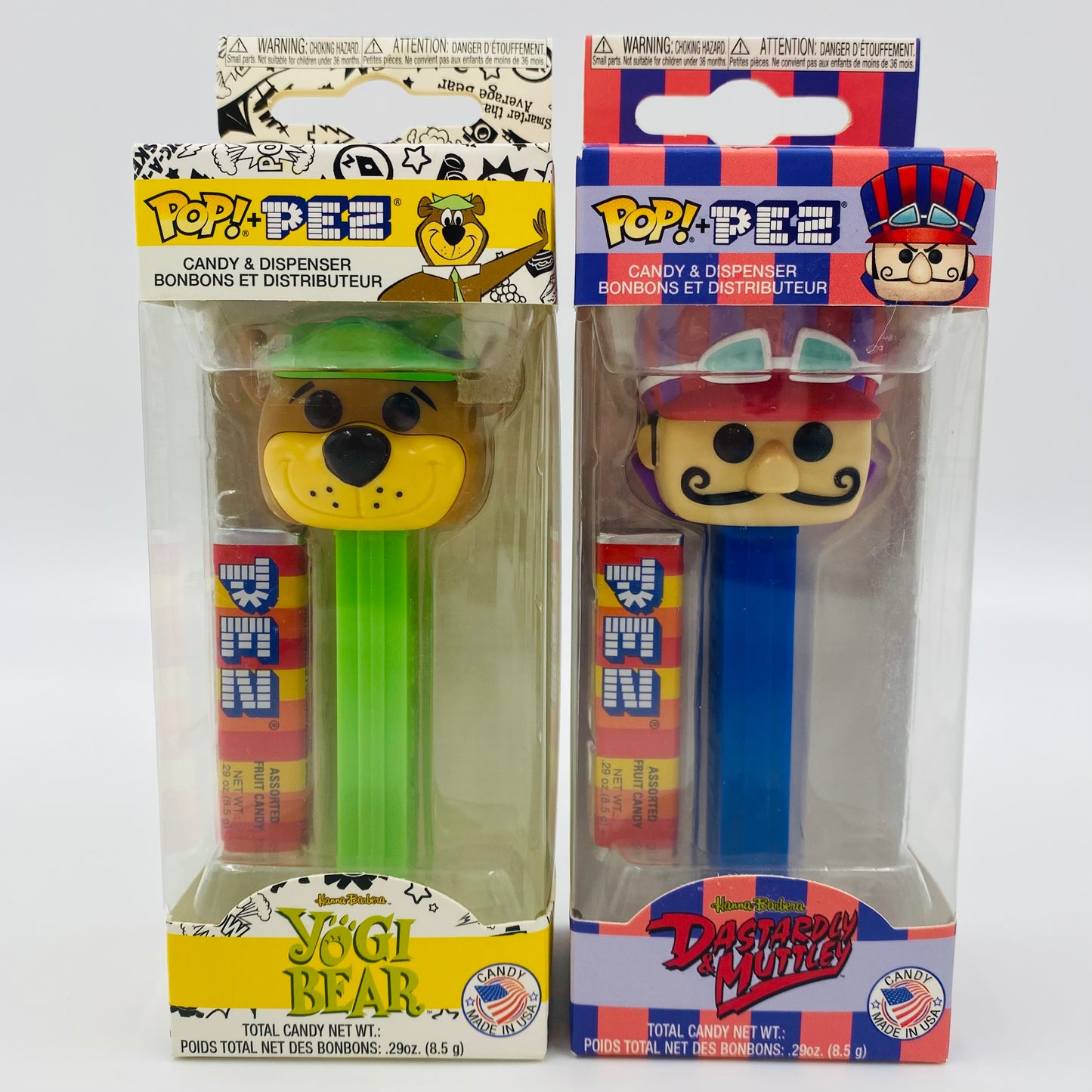 M&PC Pop! + PEZ Dispenser MEGA FUN PACK: Hanna-Barbera!