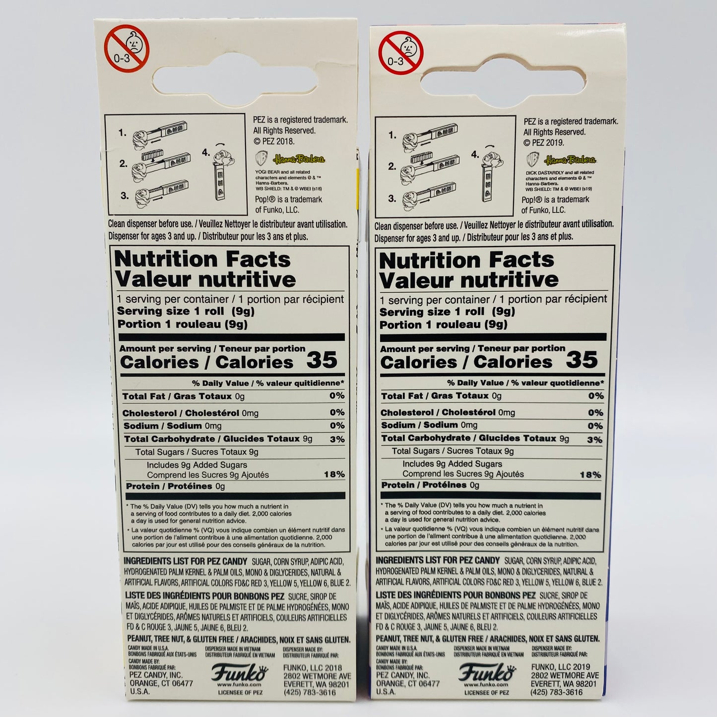 M&PC Pop! + PEZ Dispenser MEGA FUN PACK: Hanna-Barbera!