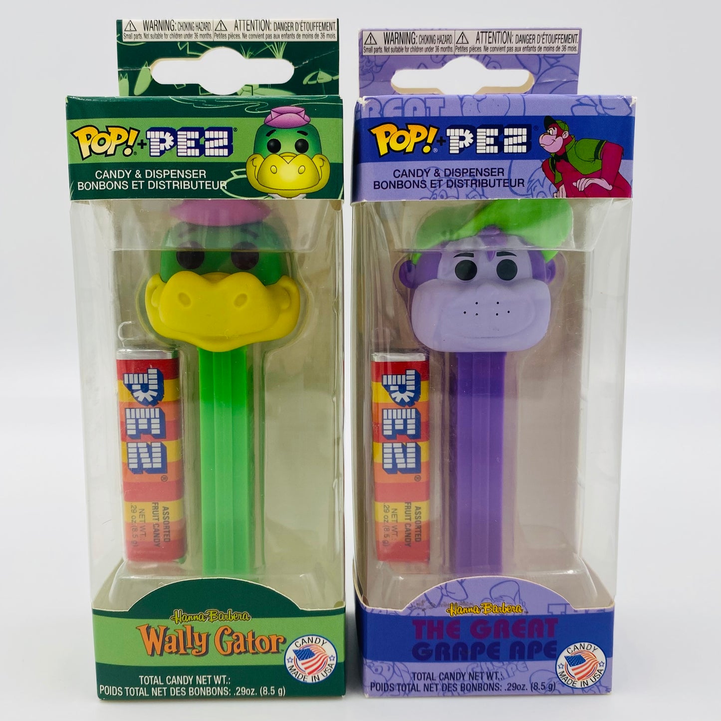 M&PC Pop! + PEZ Dispenser MEGA FUN PACK: Hanna-Barbera!