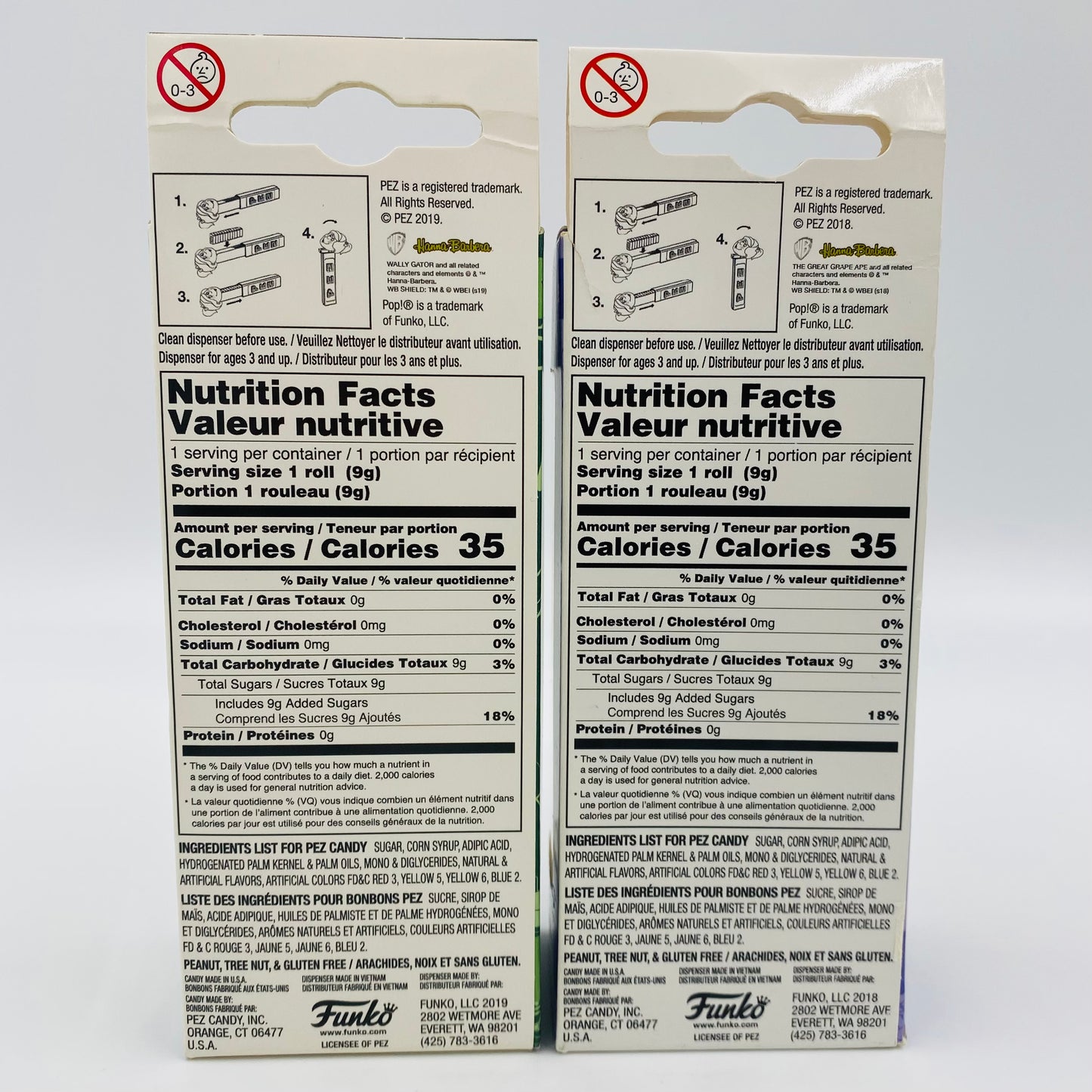 M&PC Pop! + PEZ Dispenser MEGA FUN PACK: Hanna-Barbera!