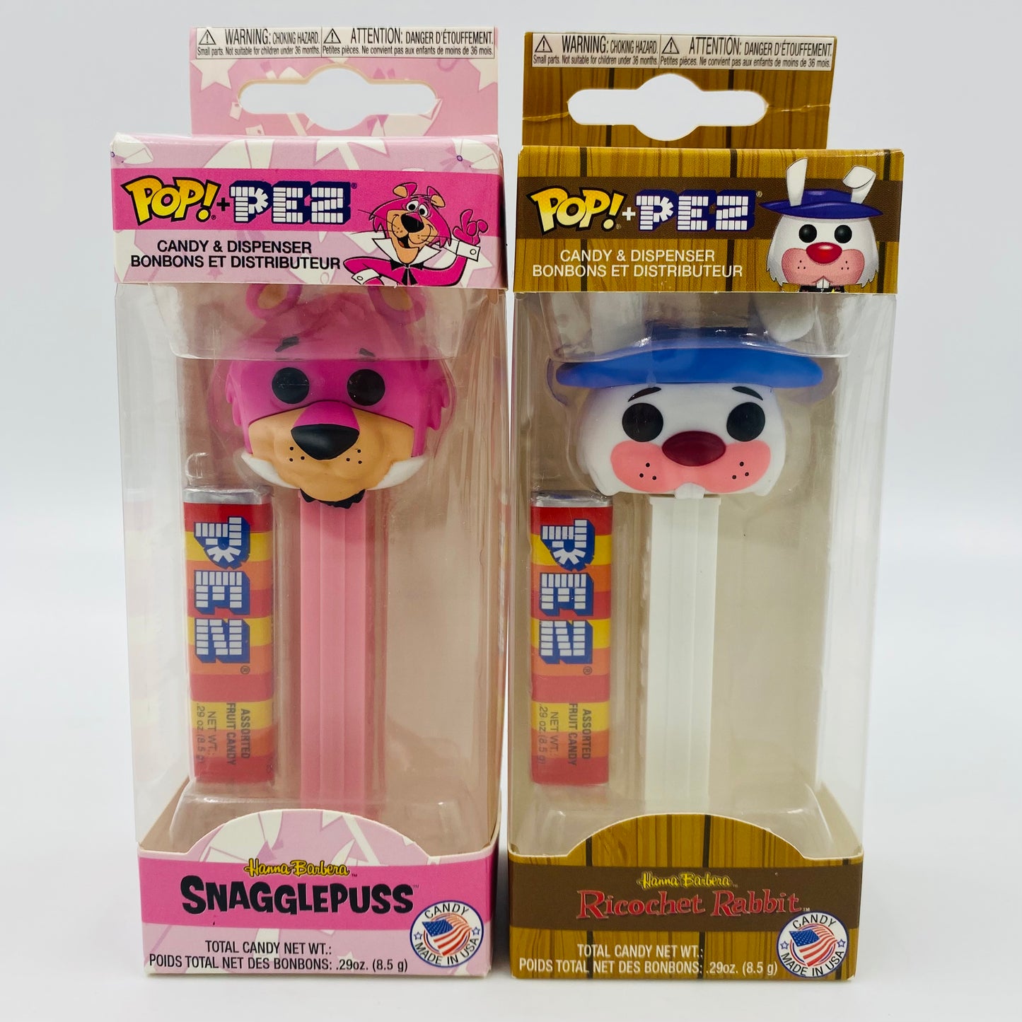 M&PC Pop! + PEZ Dispenser MEGA FUN PACK: Hanna-Barbera!