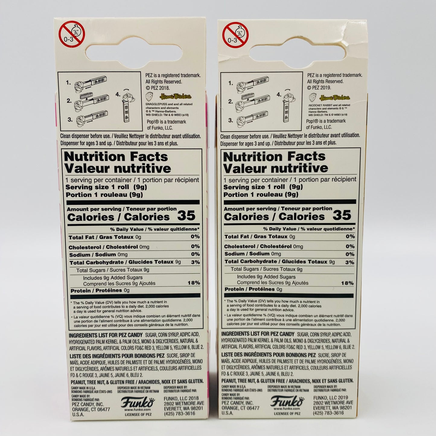 M&PC Pop! + PEZ Dispenser MEGA FUN PACK: Hanna-Barbera!