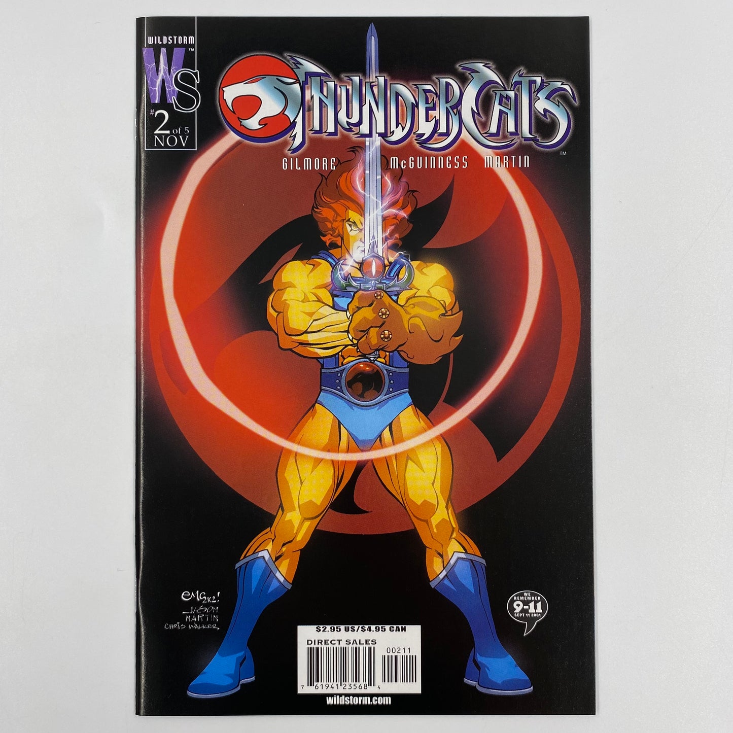 Thundercats #1-5 Ed McGuinness Covers (2002) DC/Wildstorm