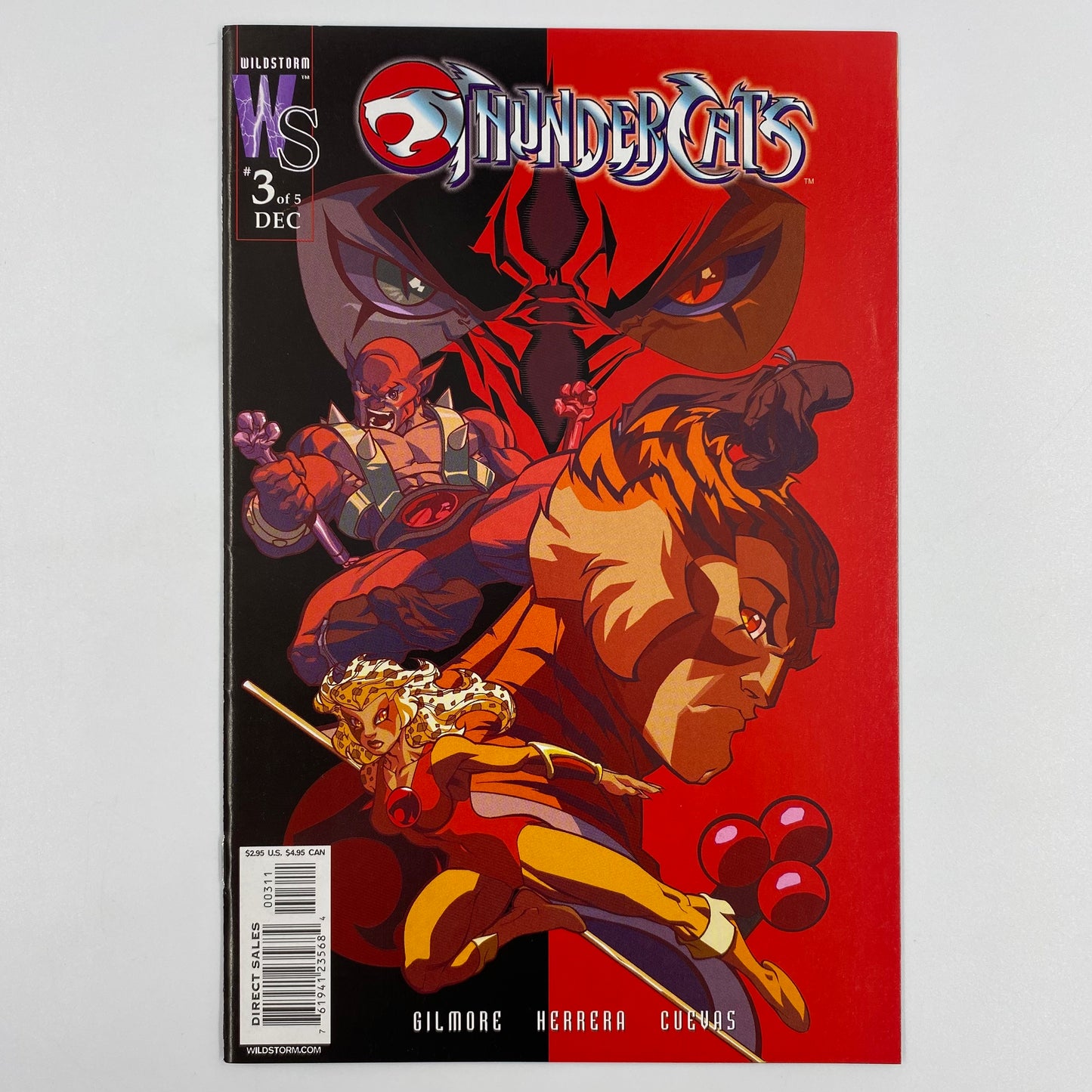 Thundercats #1-5 Ed McGuinness Covers (2002) DC/Wildstorm