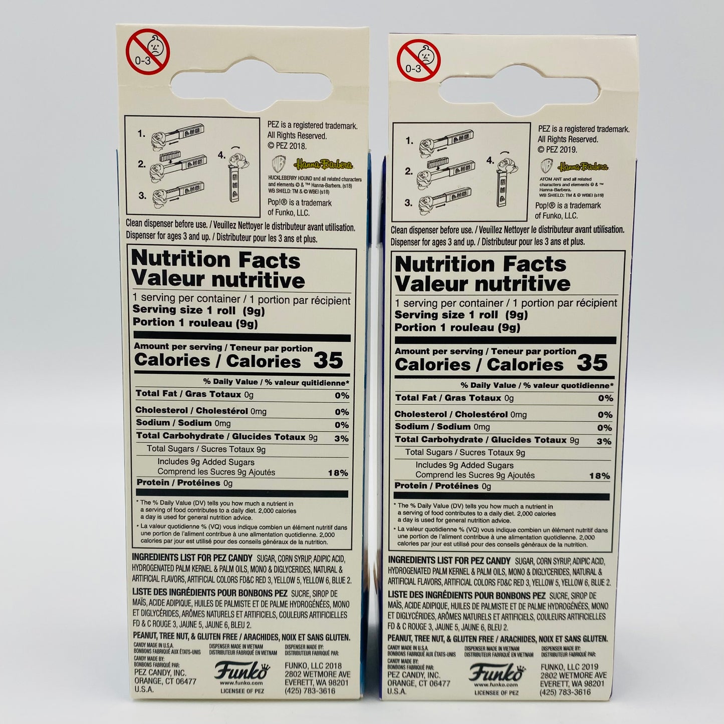 M&PC Pop! + PEZ Dispenser MEGA FUN PACK: Hanna-Barbera!