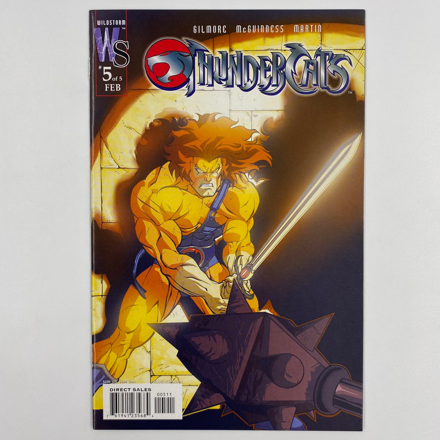 Thundercats #1-5 Ed McGuinness Covers (2002) DC/Wildstorm