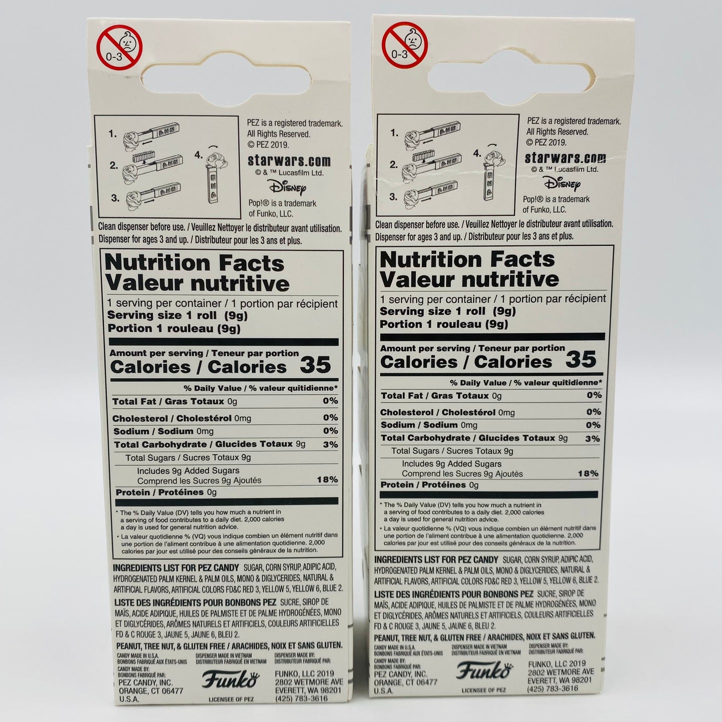 M&PC Pop! + PEZ Dispenser FUN PACK: Star Wars!