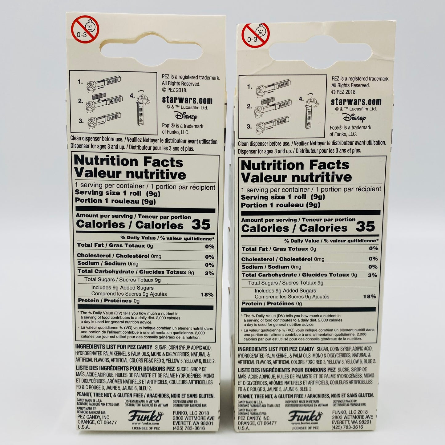 M&PC Pop! + PEZ Dispenser FUN PACK: Star Wars!