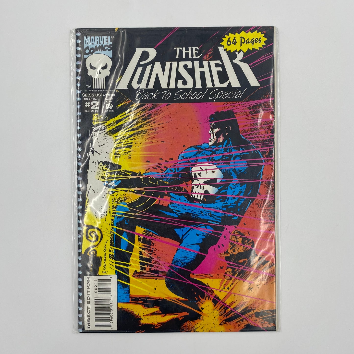 Punisher Back to School Special #2 (1993) Marvel