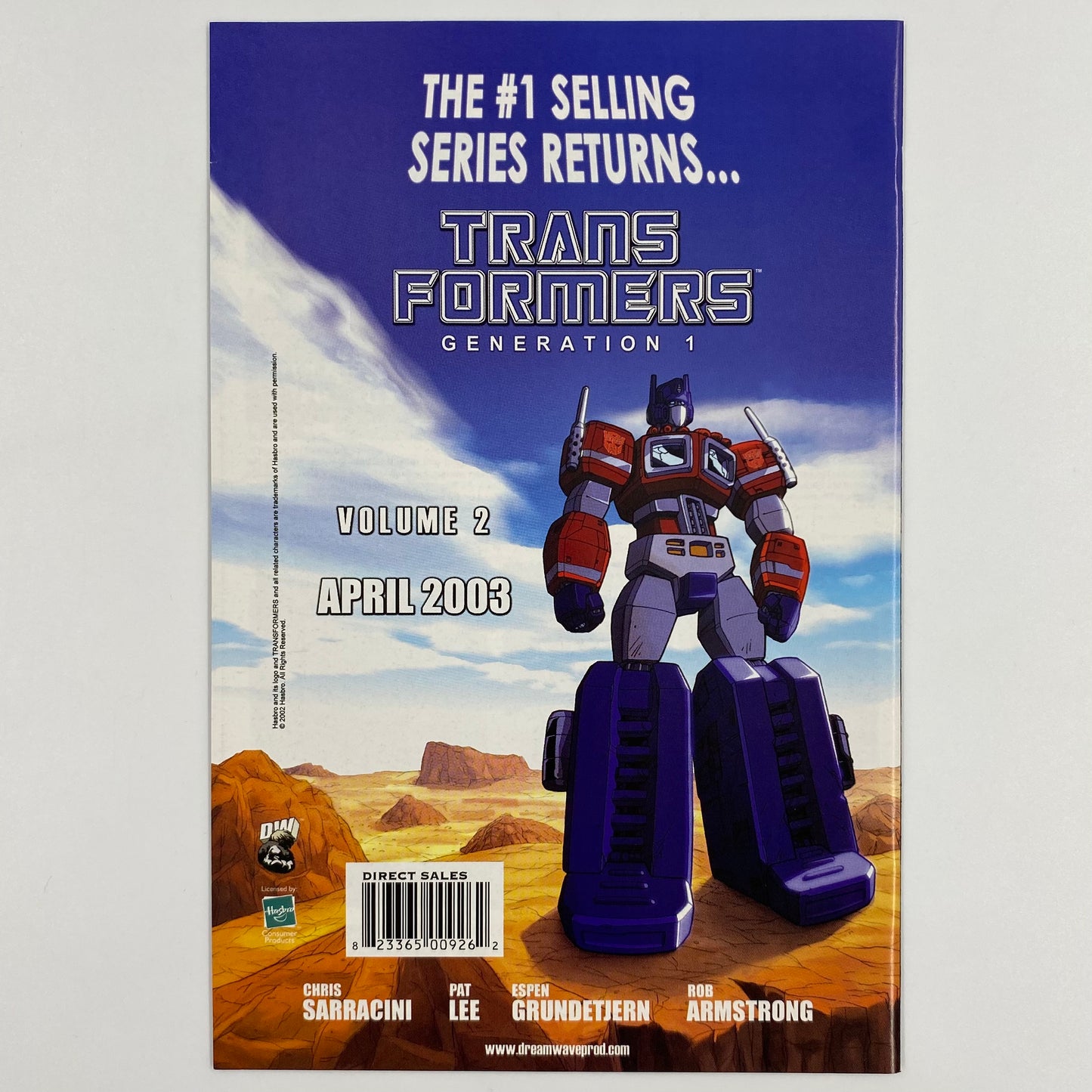 Transformers Armada #6 (2002) DreamWave