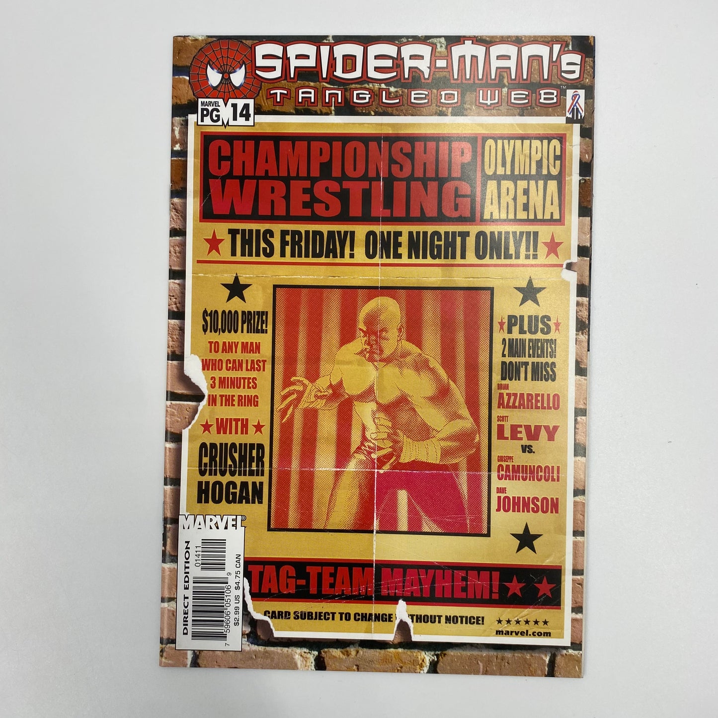 M&PC Marvel Comic Book FUN PACK: Crusher Hogan