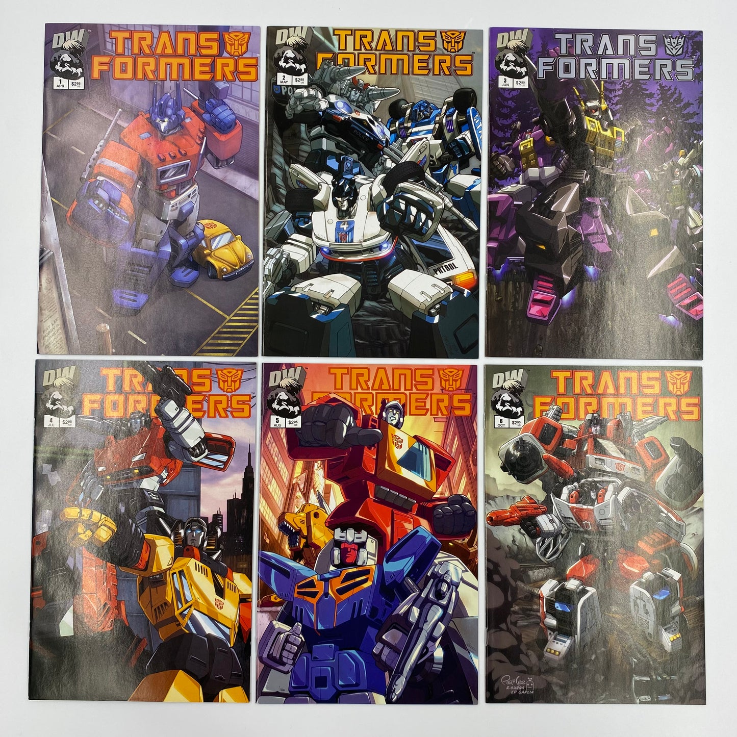 Transformers Generation One vol 1 #1-6 (2002) DreamWave