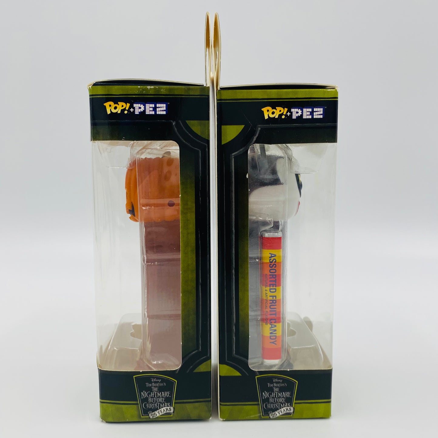 M&PC Pop! + PEZ Dispenser FUN PACK: Disney Nightmare Before Christmas Pumpkin King & Vampire Teddy