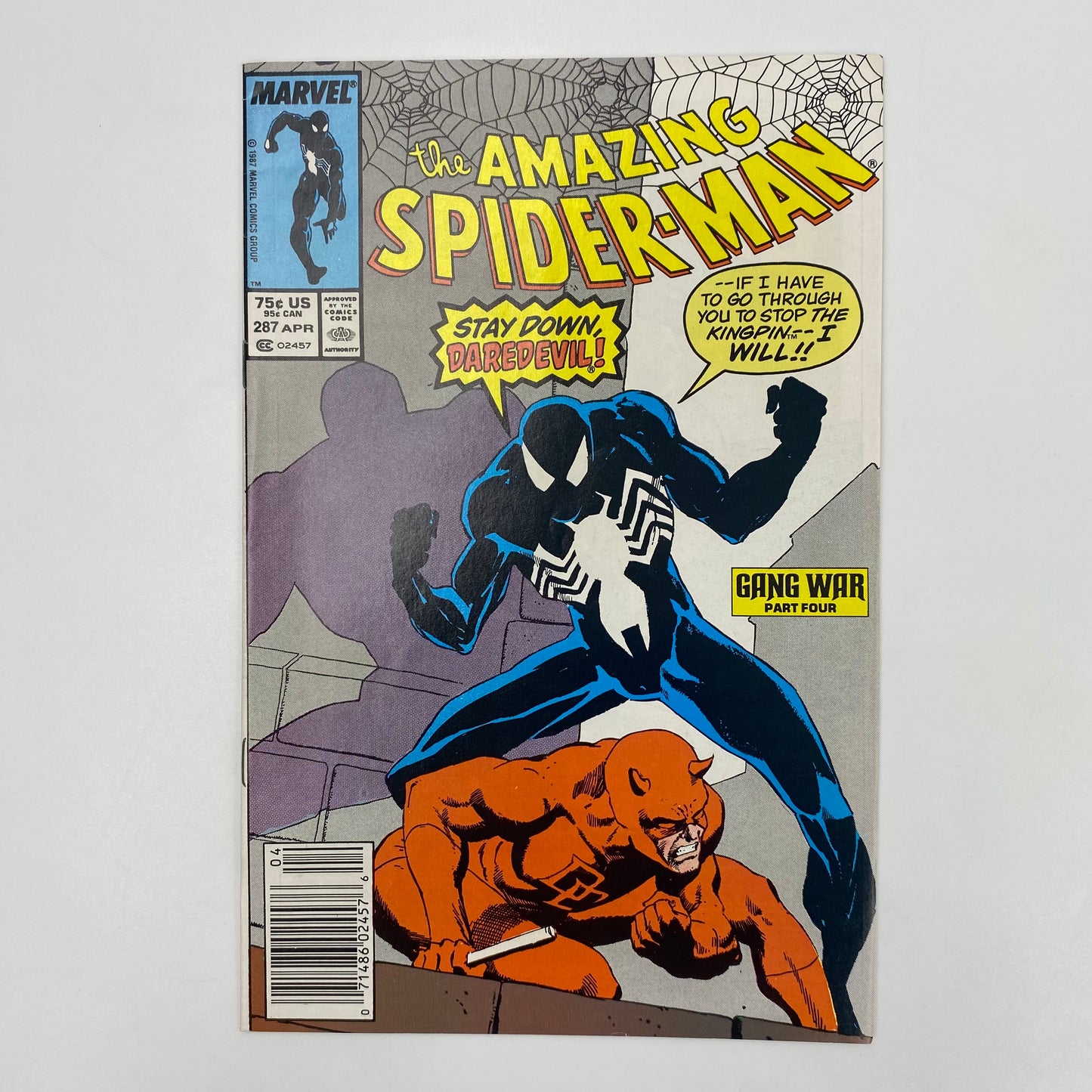 Amazing Spider-Man #284-288 “Gang War” (1987) Marvel (VG to FN)