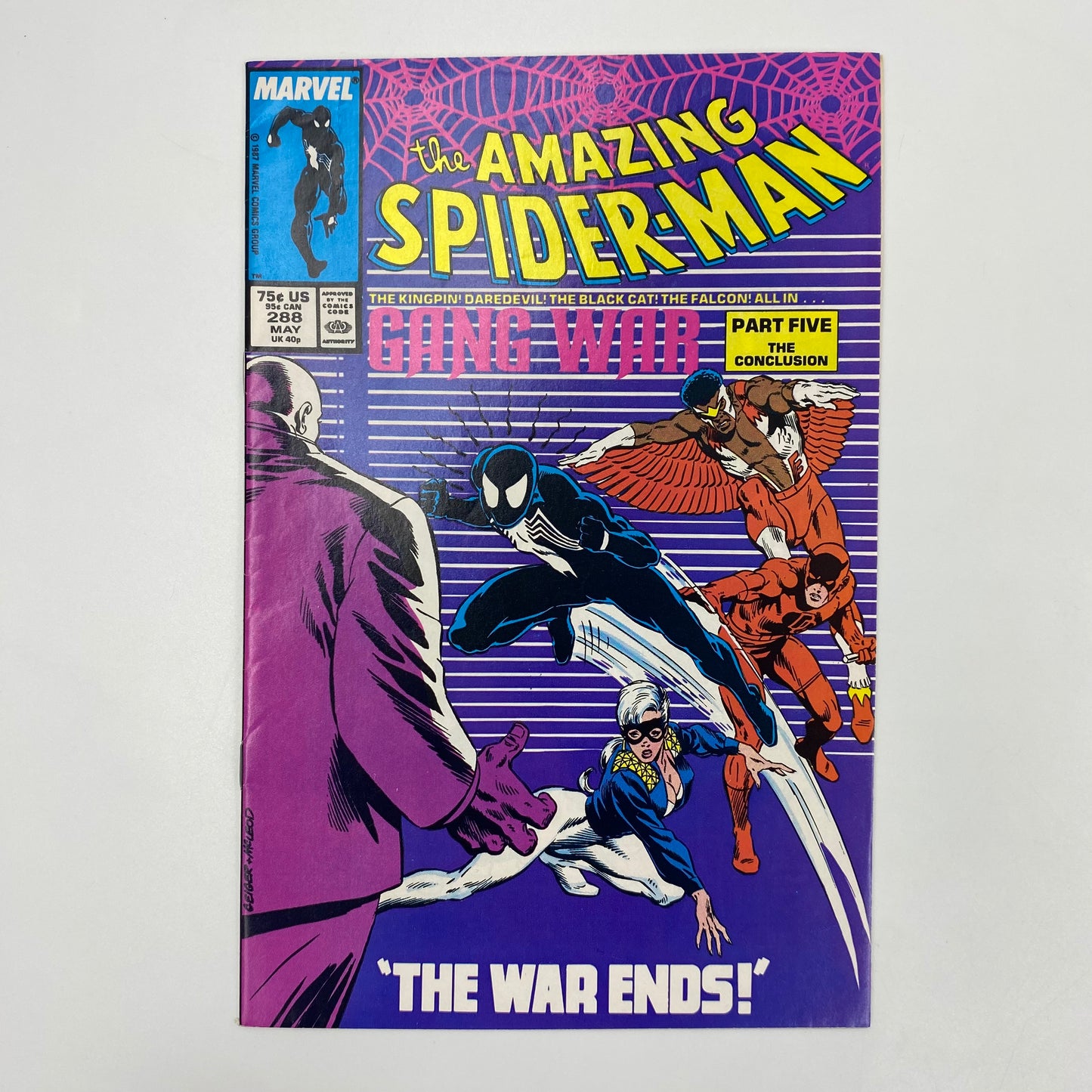 Amazing Spider-Man #284-288 “Gang War” (1987) Marvel (VG to FN)
