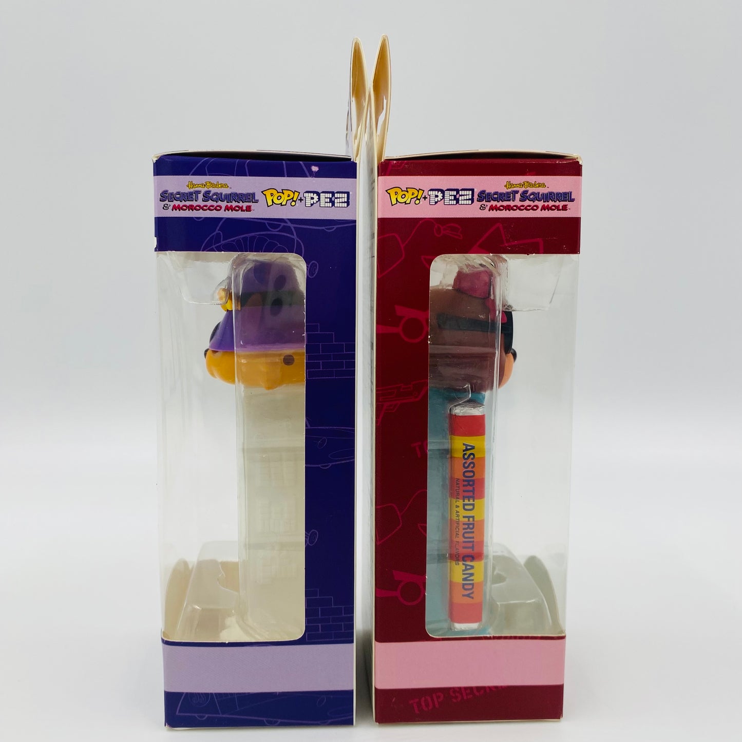 M&PC Pop! + PEZ Dispenser FUN PACK: Hanna-Barbera Secret Squirrel & Morocco Mole