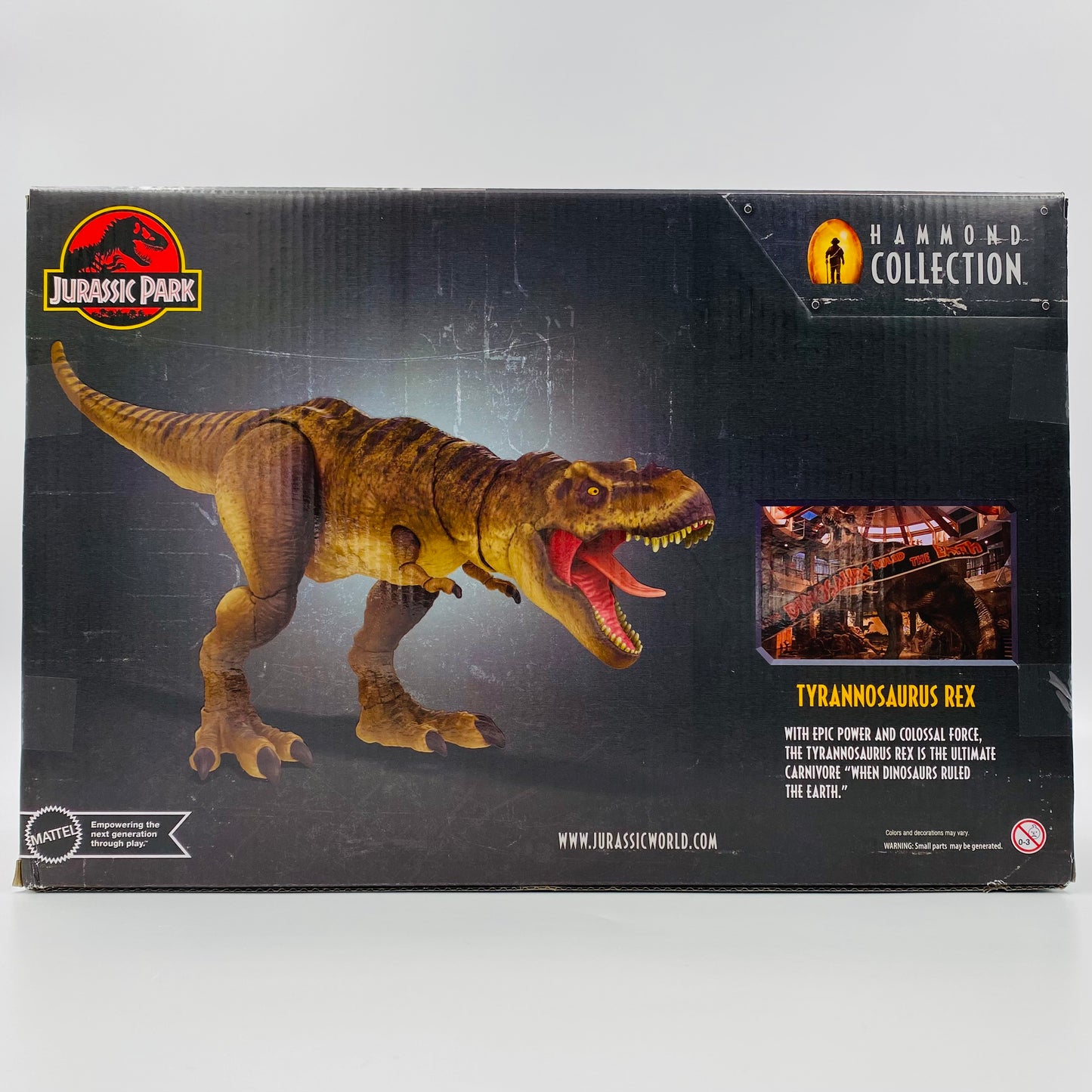 Jurassic World Hammond Collection Tyrannosaurus Rex boxed action figure (2022) Mattel