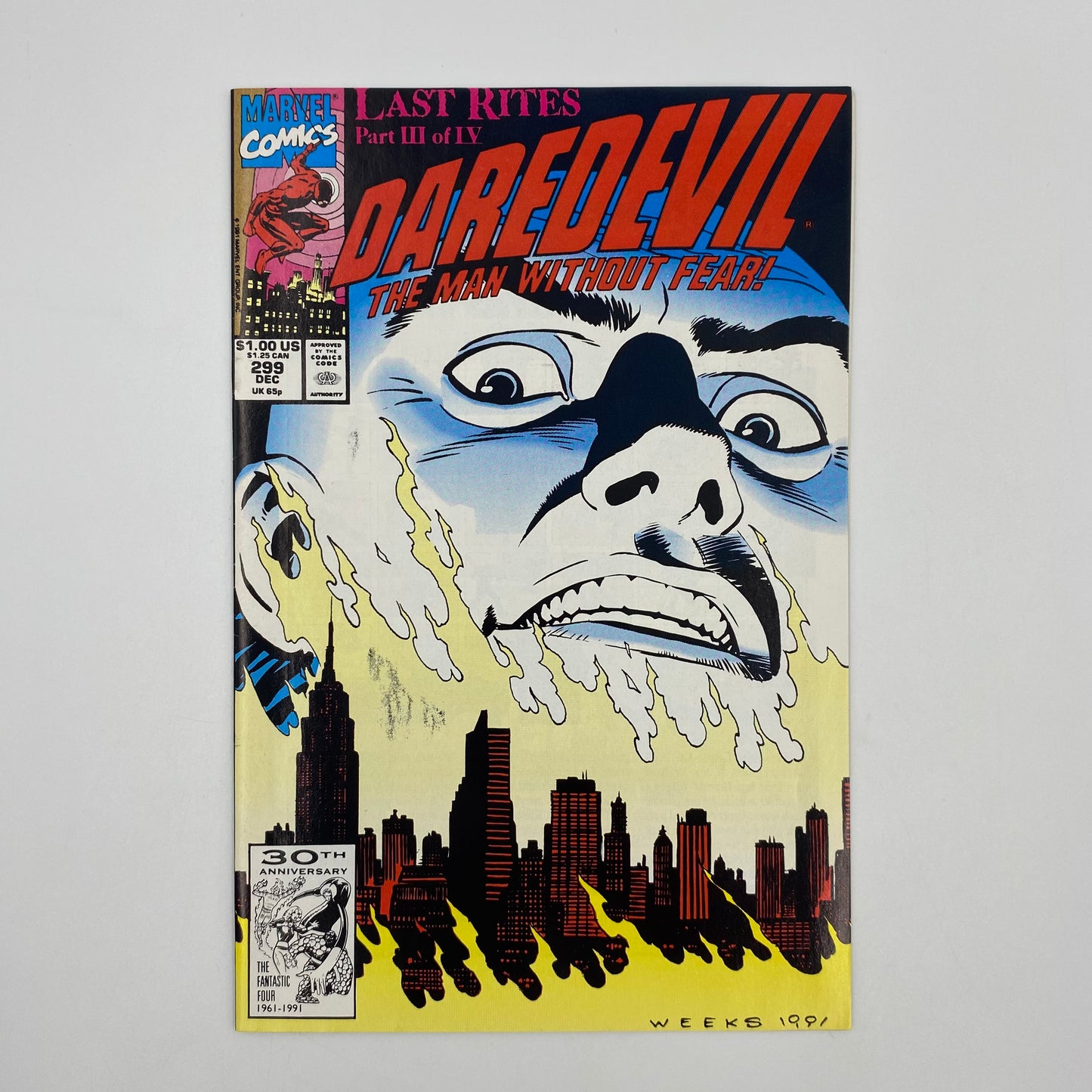 Daredevil #297-300 “Last Rites” (1991-92) Marvel